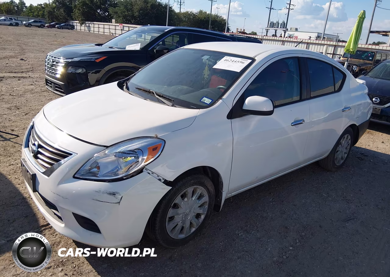 2014 Nissan Versa 1.6 Sv VIN:3N1CN7AP1EL877709 - 2