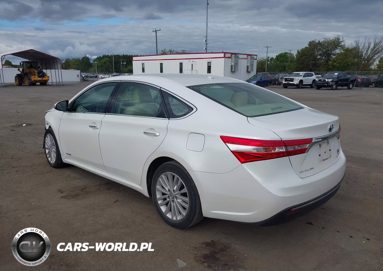 2014 Toyota Avalon Hybrid Xle Touring VIN:4T1BD1EB8EU029528 - 3