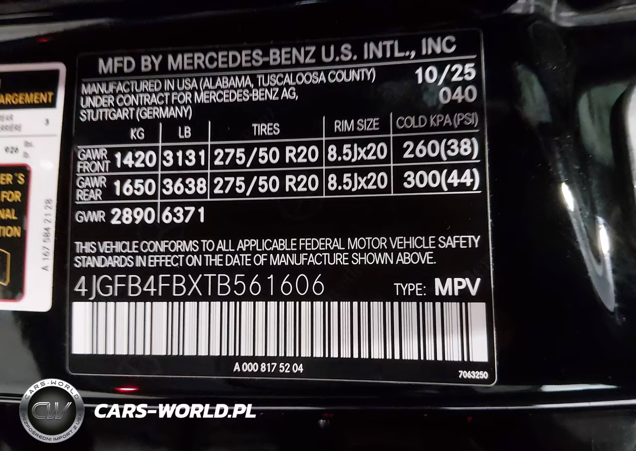 2026 Mercedes-Benz Gle 350 VIN:4JGFB4FBXTB561606 - 9