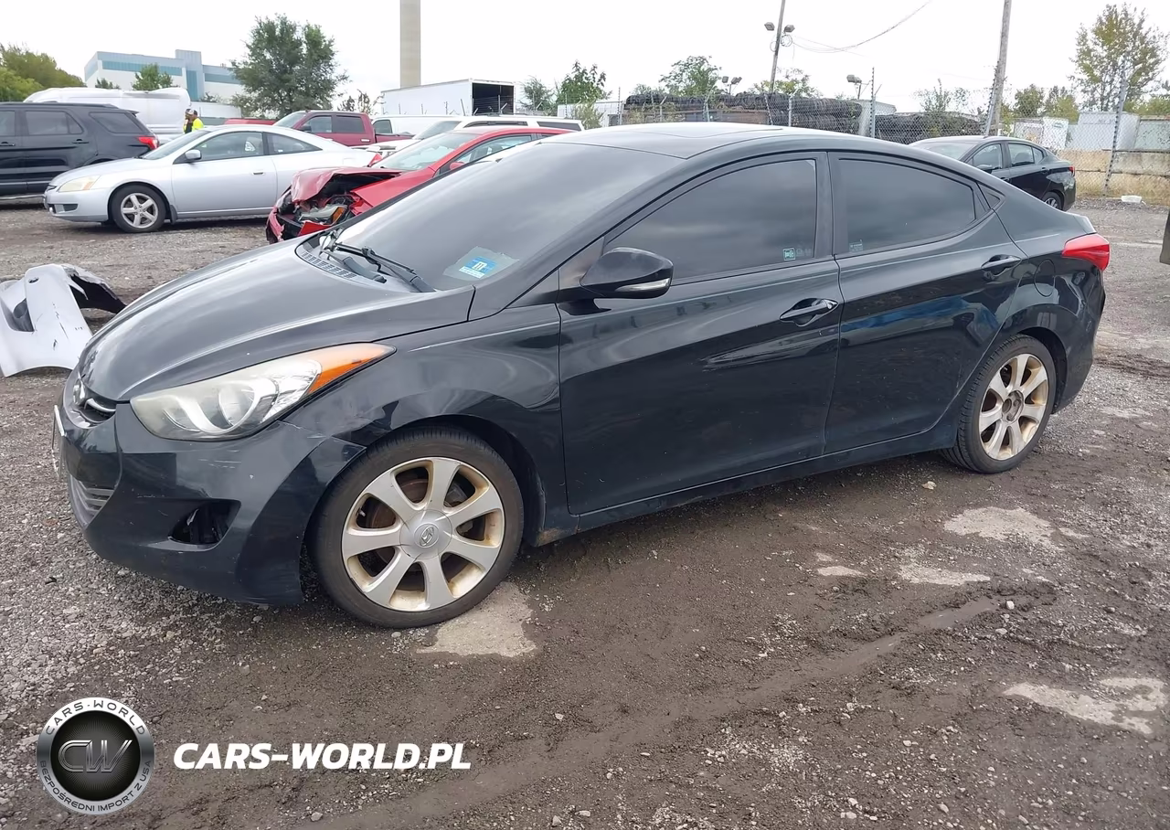 2012 Hyundai Elantra Limited VIN:5NPDH4AE7CH115231 - 2