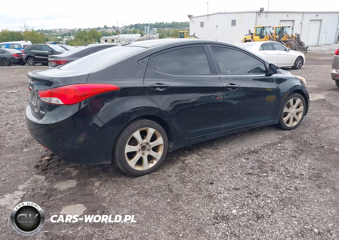 2012 Hyundai Elantra Limited VIN:5NPDH4AE7CH115231 - 4