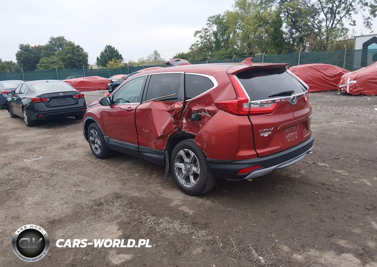 2017 Honda Cr-V Ex-L-Ex-L Navi VIN:2HKRW2H87HH673958 - 3