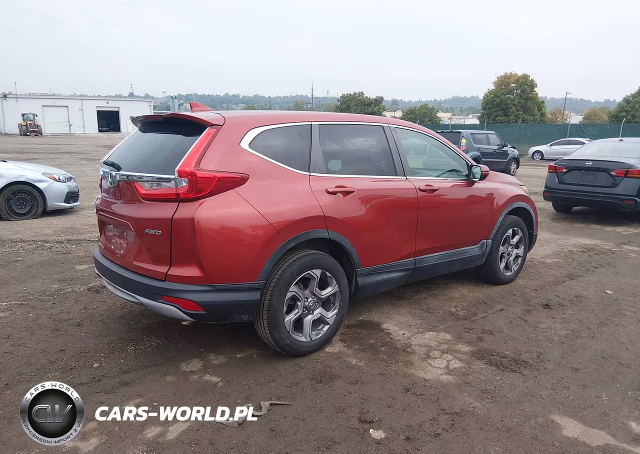 2017 Honda Cr-V Ex-L-Ex-L Navi VIN:2HKRW2H87HH673958 - 4