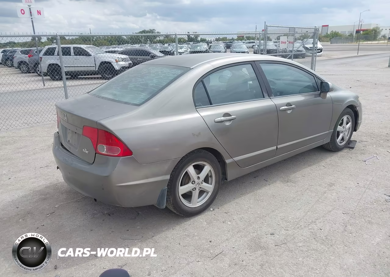 2008 Honda Civic Lx VIN:2HGFA16568H343355 - 4