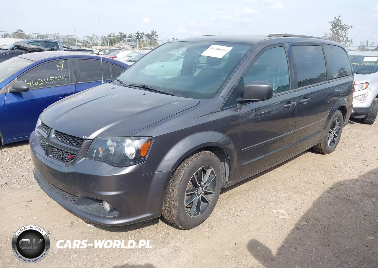 2017 Dodge Grand Caravan Gt VIN:2C4RDGEG6HR566594 - 2