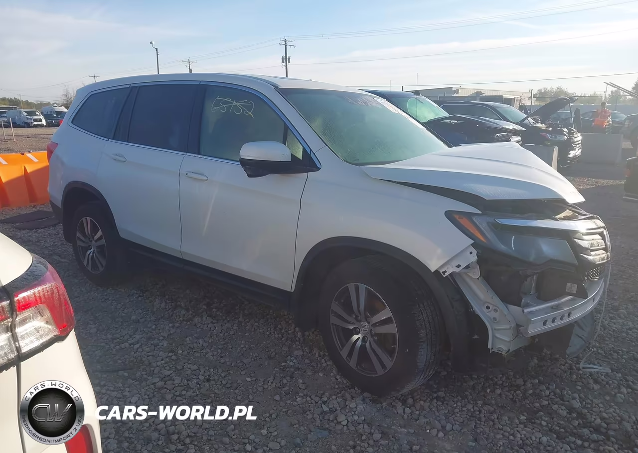 2016 Honda Pilot Ex-L VIN:5FNYF6H82GB100675 - 1