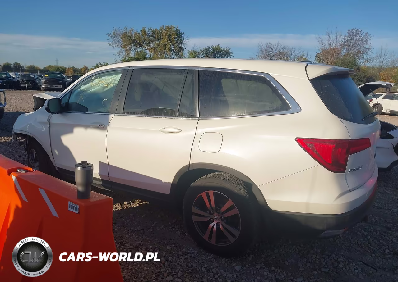 2016 Honda Pilot Ex-L VIN:5FNYF6H82GB100675 - 3