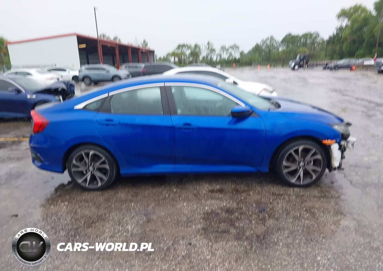 2019 Honda Civic Sport VIN:2HGFC2F89KH602356 - 14