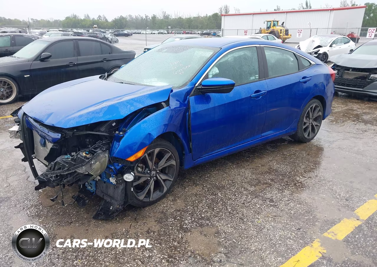 2019 Honda Civic Sport VIN:2HGFC2F89KH602356 - 2