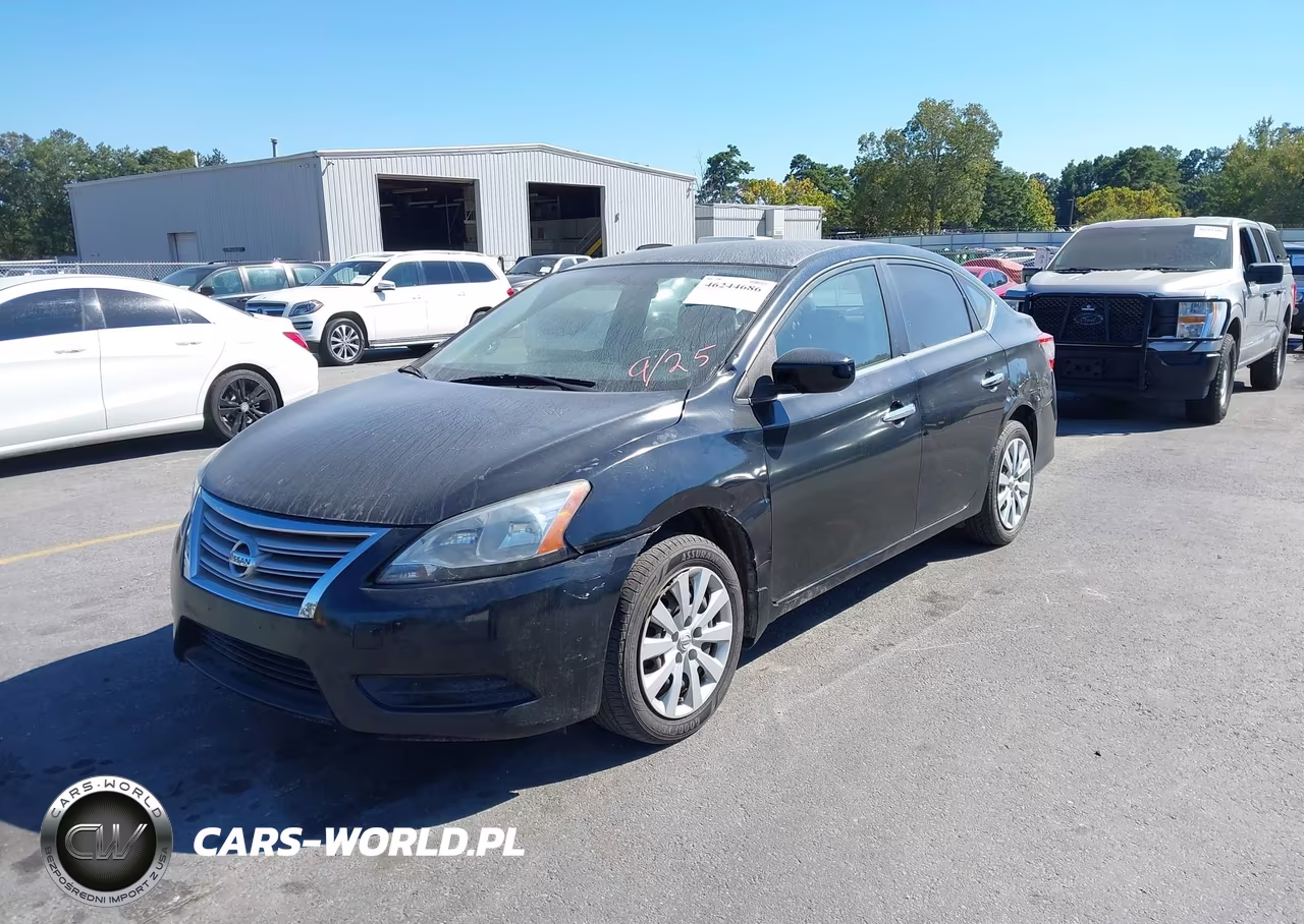 2014 Nissan Sentra Fe+ S-Fe+ Sv-S-Sl-Sr-Sv VIN:3N1AB7AP4EY201130 - 2