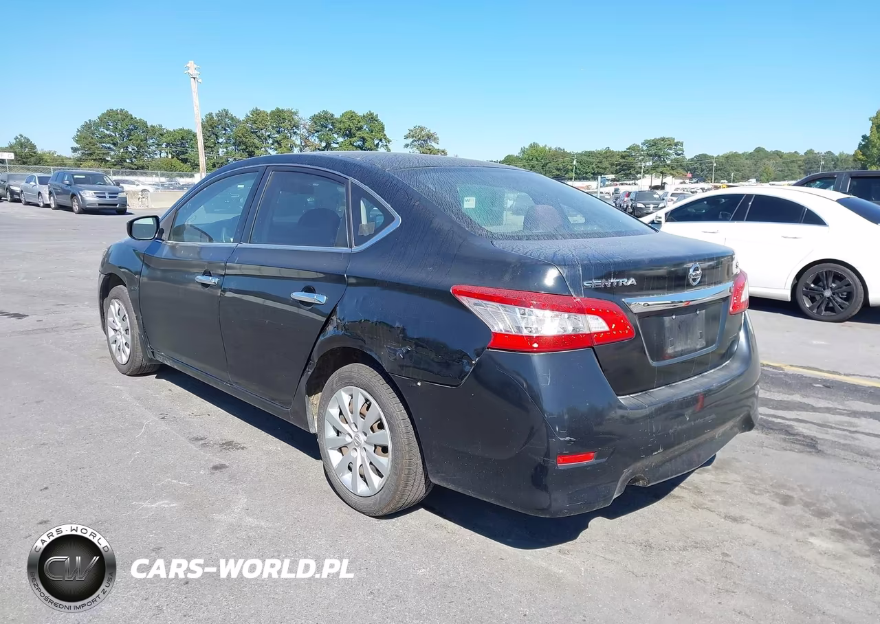 2014 Nissan Sentra Fe+ S-Fe+ Sv-S-Sl-Sr-Sv VIN:3N1AB7AP4EY201130 - 3