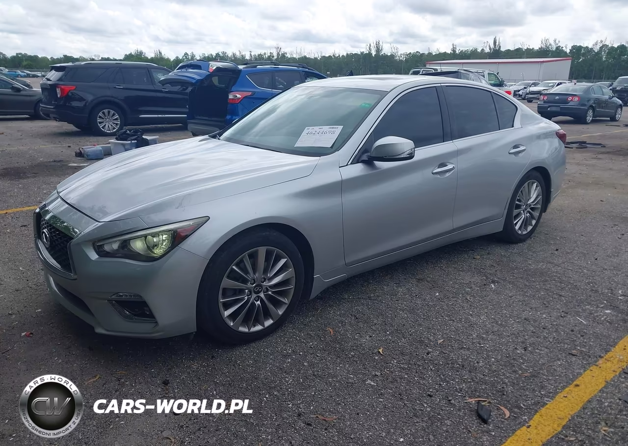2019 Infiniti Q50 3.0T Luxe VIN:JN1EV7AP5KM519524 - 2