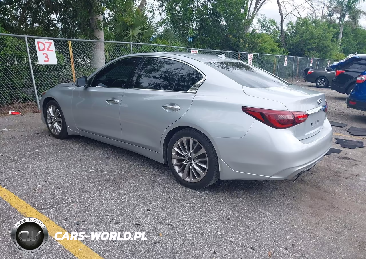 2019 Infiniti Q50 3.0T Luxe VIN:JN1EV7AP5KM519524 - 3