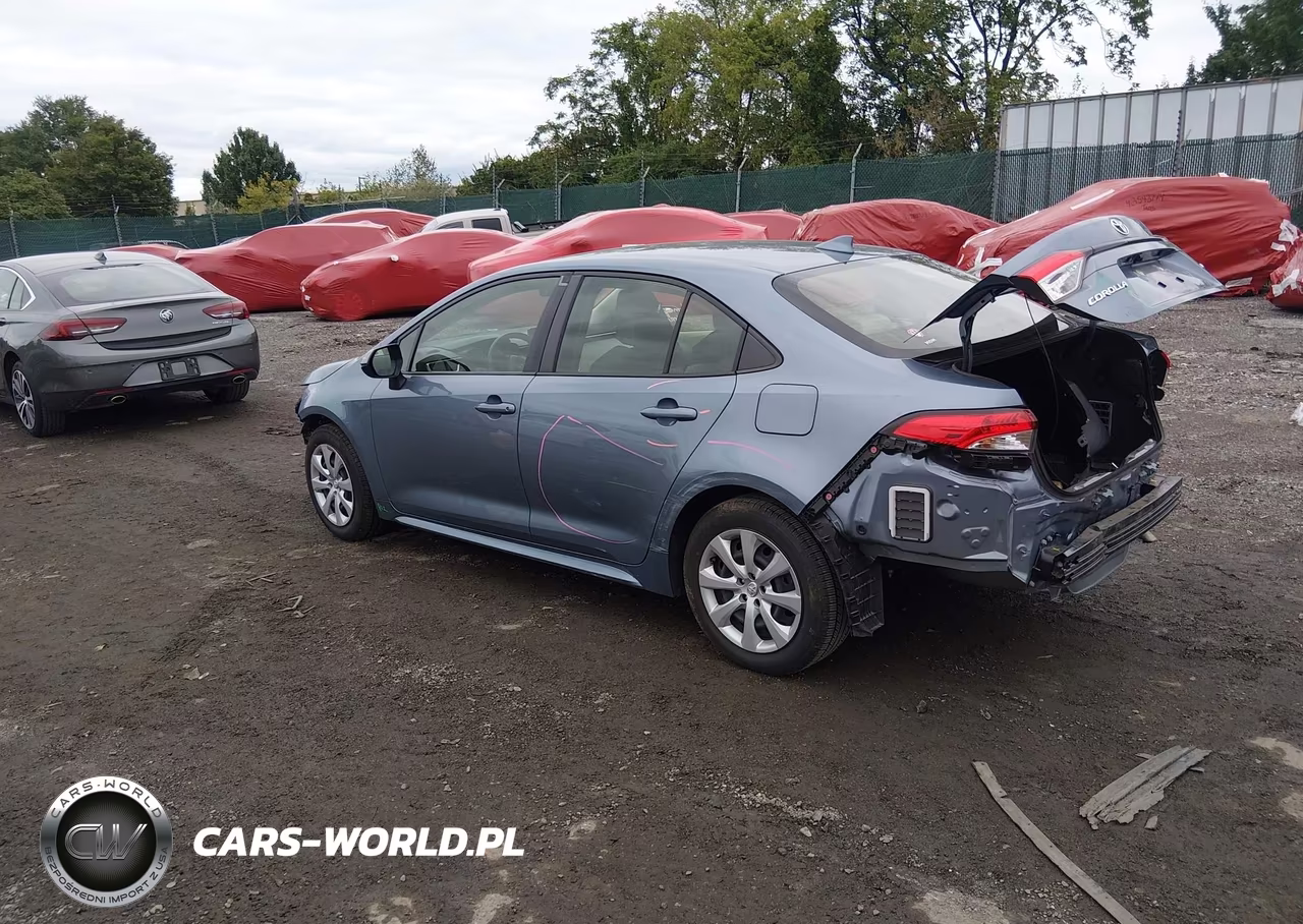 2022 Toyota Corolla Le VIN:JTDEPMAEXNJ203451 - 3