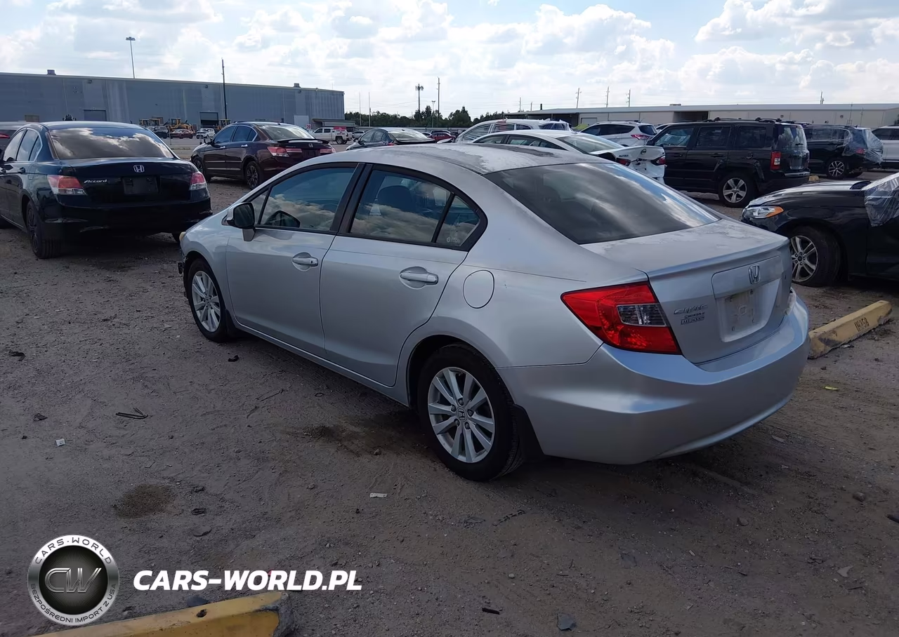 2012 Honda Civic Sdn Ex VIN:2HGFB2F8XCH307898 - 3