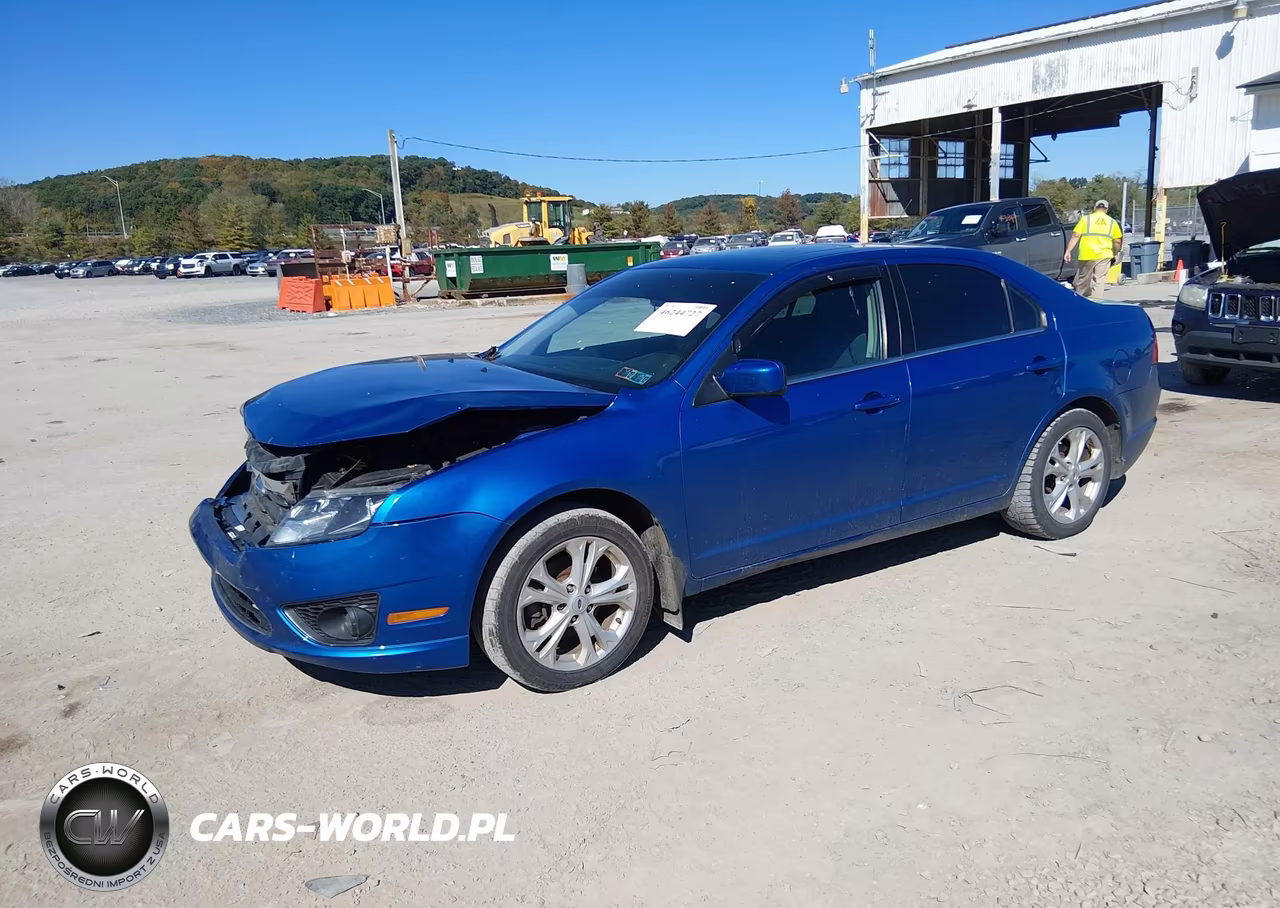 2012 Ford Fusion Se VIN:3FAHP0HA9CR294066 - 2