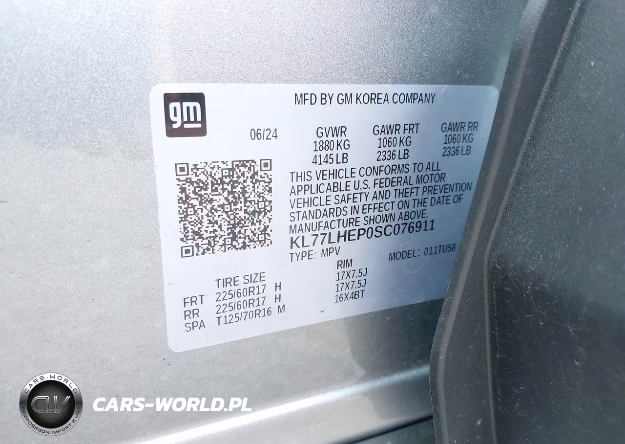 2025 Chevrolet Trax Fwd Lt VIN:KL77LHEP0SC076911 - 9