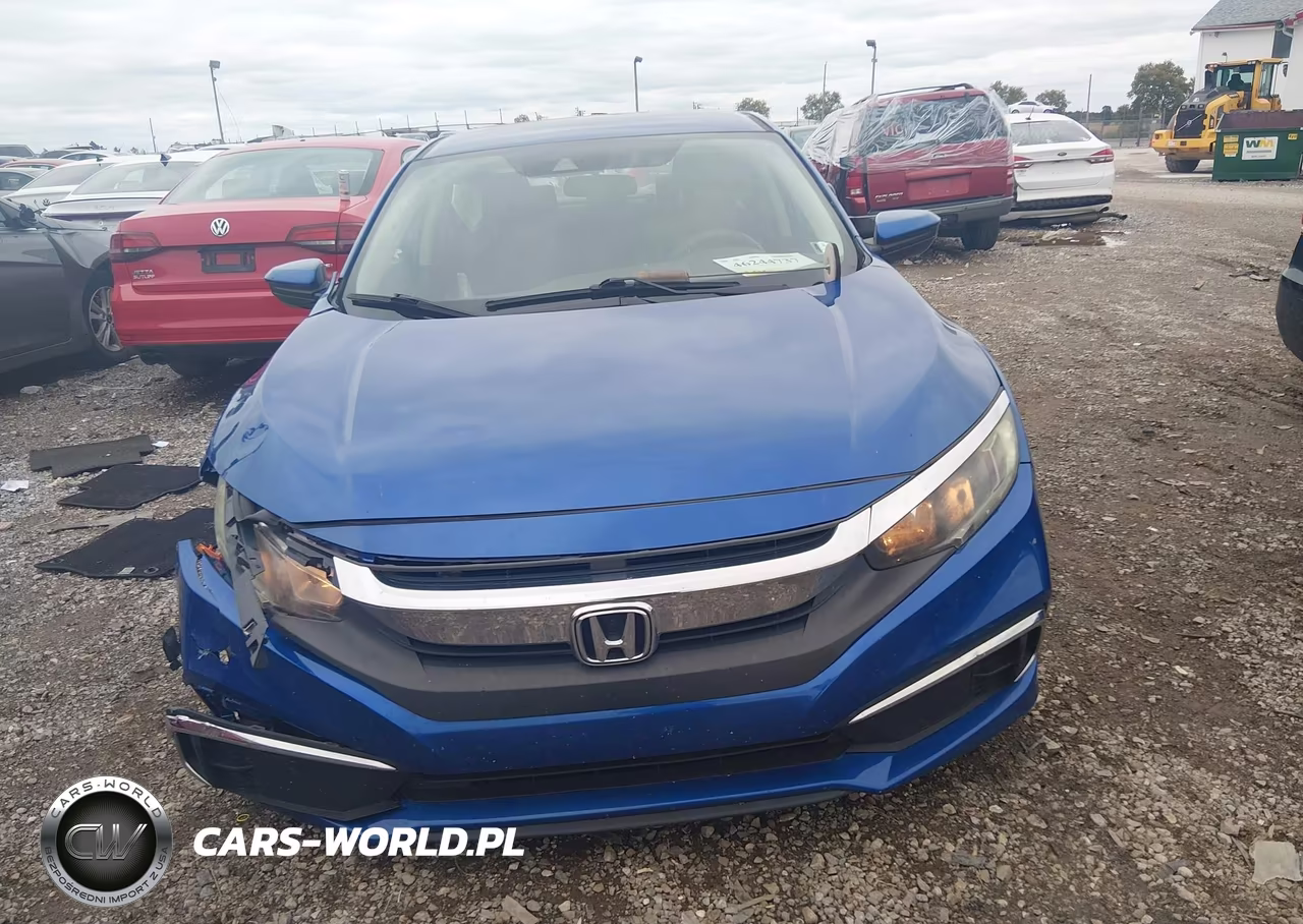 2019 Honda Civic Lx VIN:2HGFC2F61KH551627 - 12