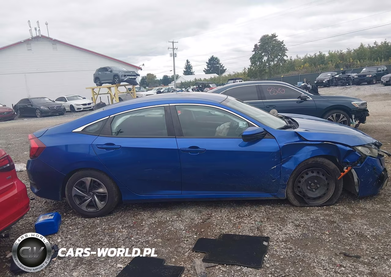 2019 Honda Civic Lx VIN:2HGFC2F61KH551627 - 13