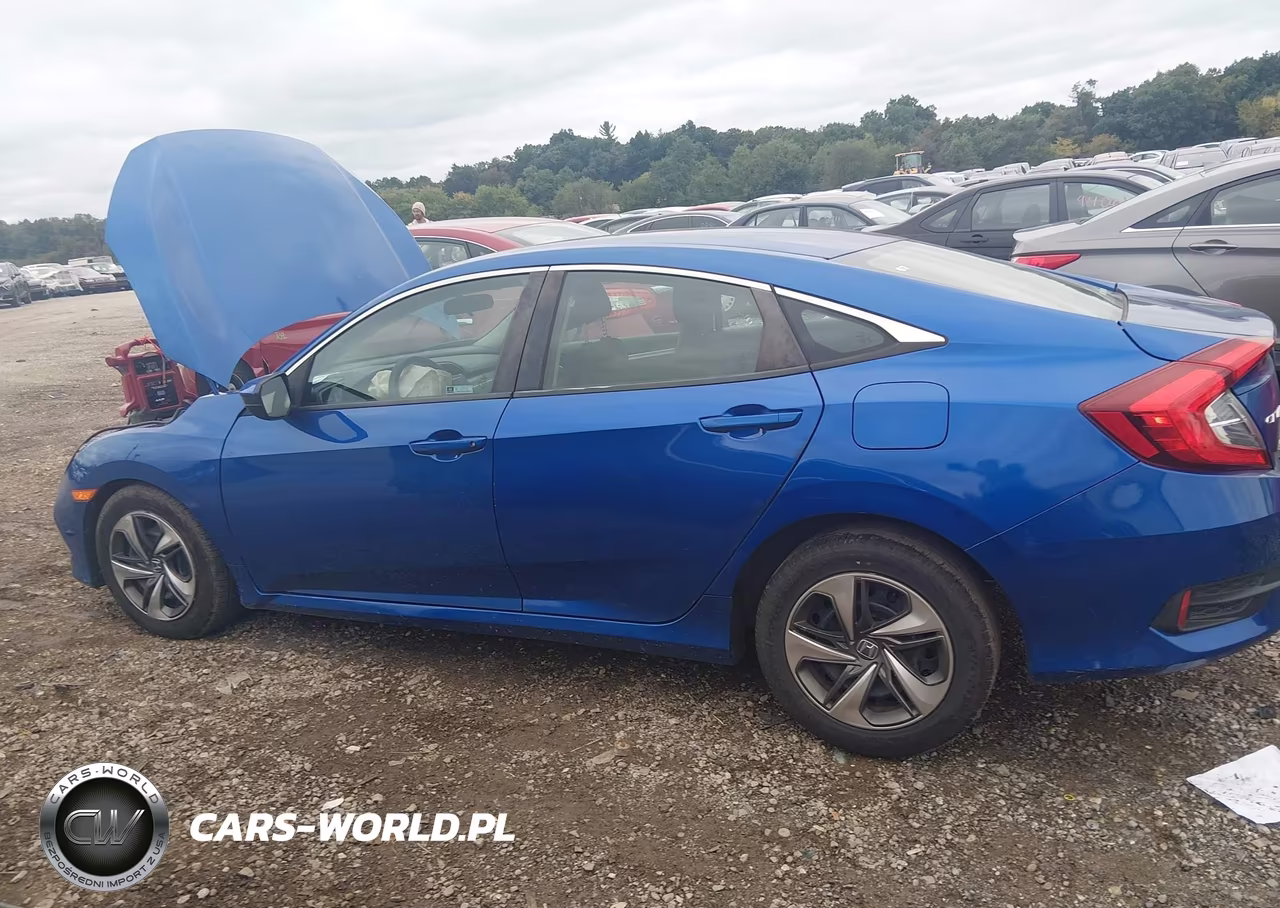 2019 Honda Civic Lx VIN:2HGFC2F61KH551627 - 14