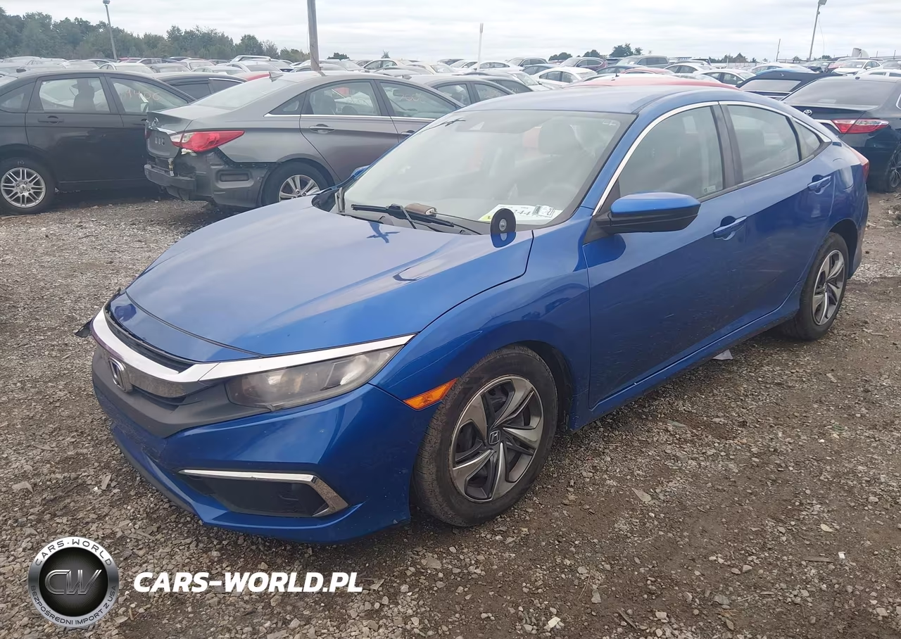 2019 Honda Civic Lx VIN:2HGFC2F61KH551627 - 2