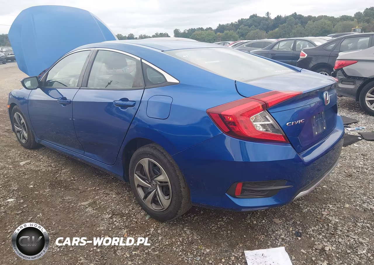 2019 Honda Civic Lx VIN:2HGFC2F61KH551627 - 3
