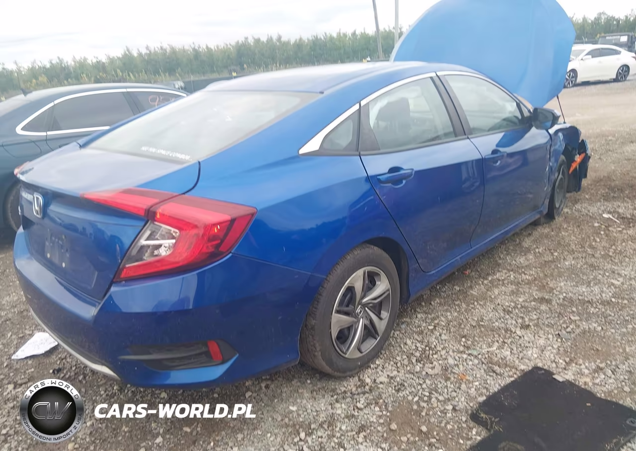 2019 Honda Civic Lx VIN:2HGFC2F61KH551627 - 4