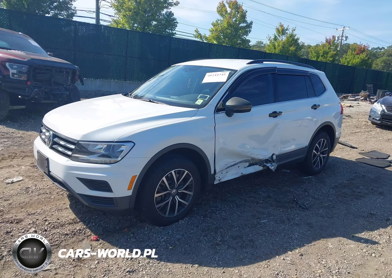 2020 Volkswagen Tiguan 2.0T Se-2.0T Se R-Line Black-2.0T Sel VIN:3VV2B7AXXLM161448 - 2