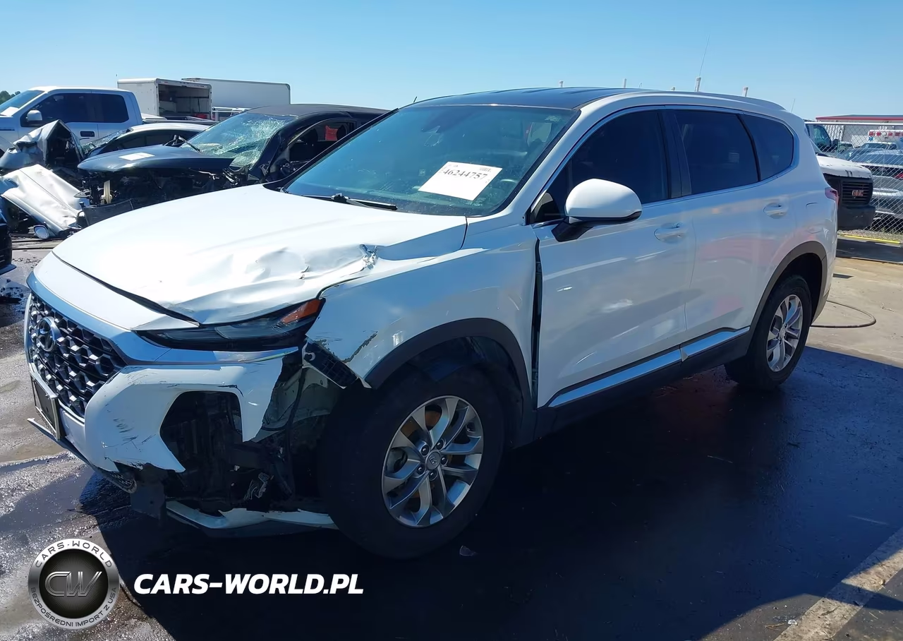 2019 Hyundai Santa Fe Se VIN:5NMS23AD8KH088949 - 2