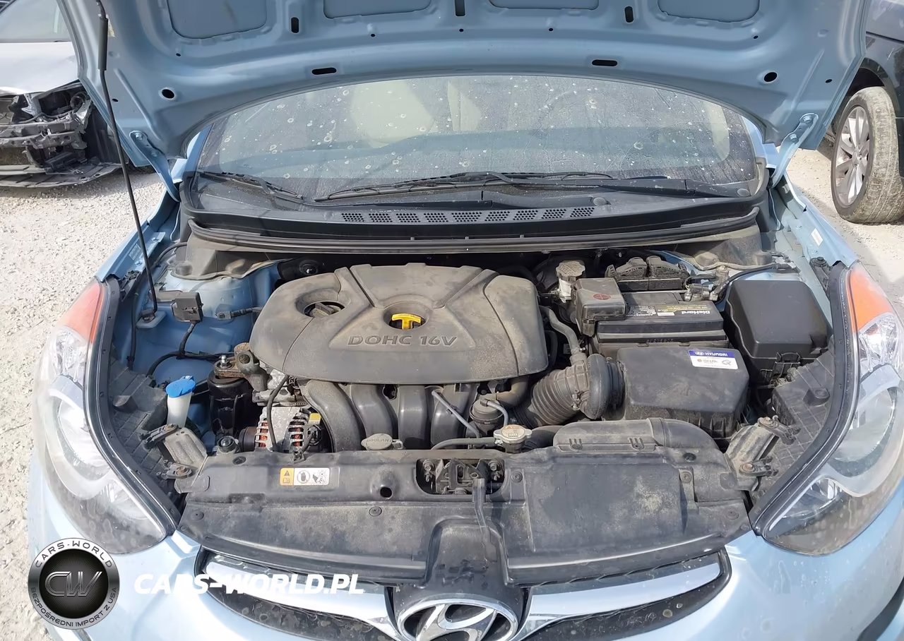 2013 Hyundai Elantra Gls VIN:KMHDH4AE9DU719530 - 10