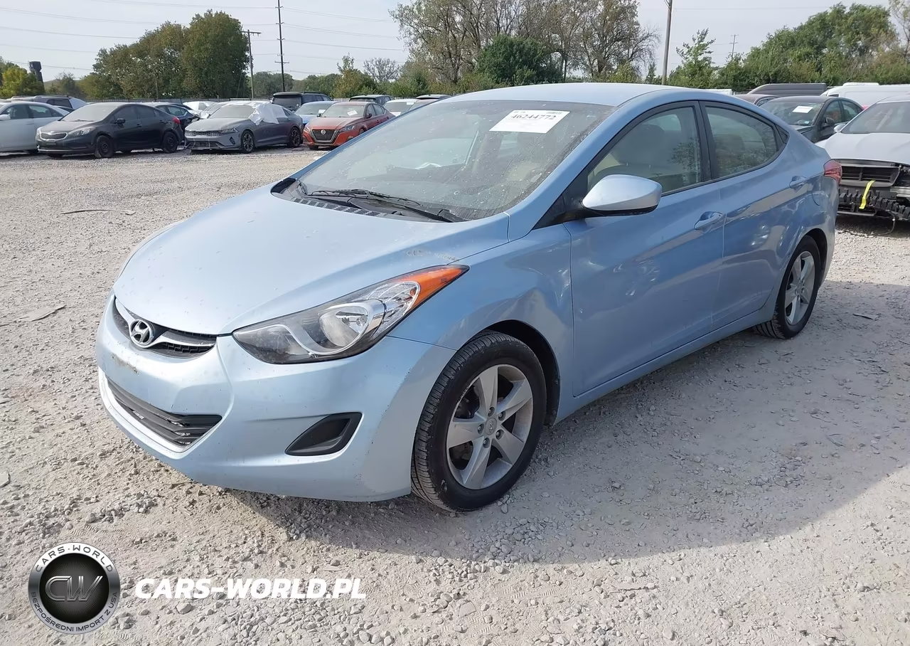 2013 Hyundai Elantra Gls VIN:KMHDH4AE9DU719530 - 2