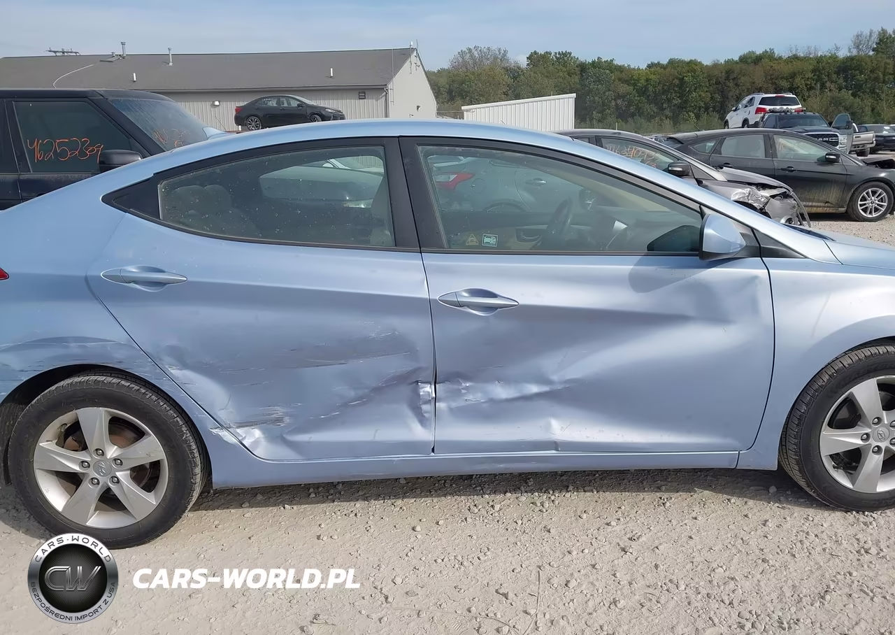 2013 Hyundai Elantra Gls VIN:KMHDH4AE9DU719530 - 6