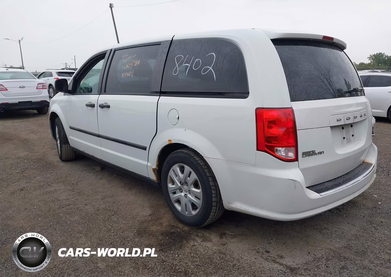 2014 Dodge Grand Caravan American Value Pkg VIN:2C4RDGBG6ER378402 - 3