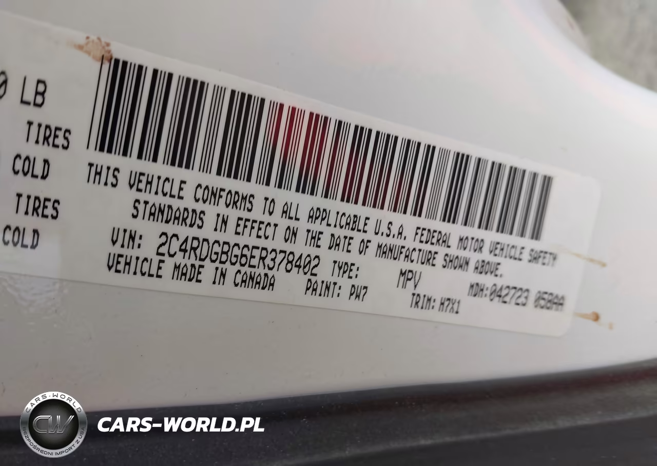 2014 Dodge Grand Caravan American Value Pkg VIN:2C4RDGBG6ER378402 - 9