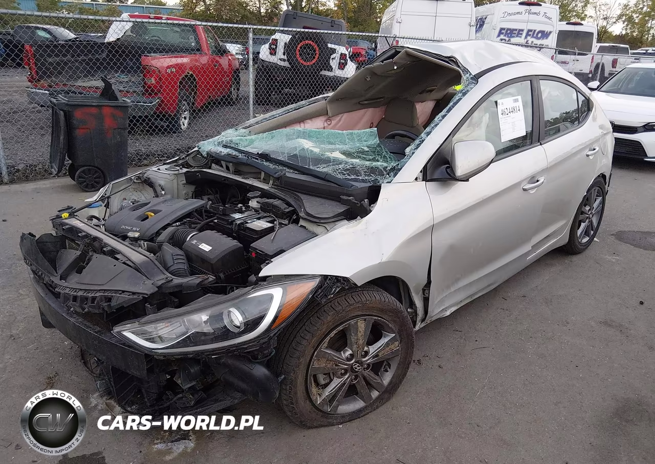 2017 Hyundai Elantra Se VIN:5NPD84LF1HH019656 - 2