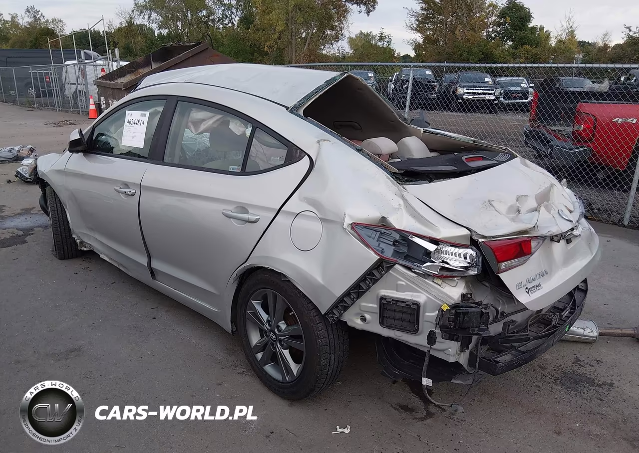 2017 Hyundai Elantra Se VIN:5NPD84LF1HH019656 - 3