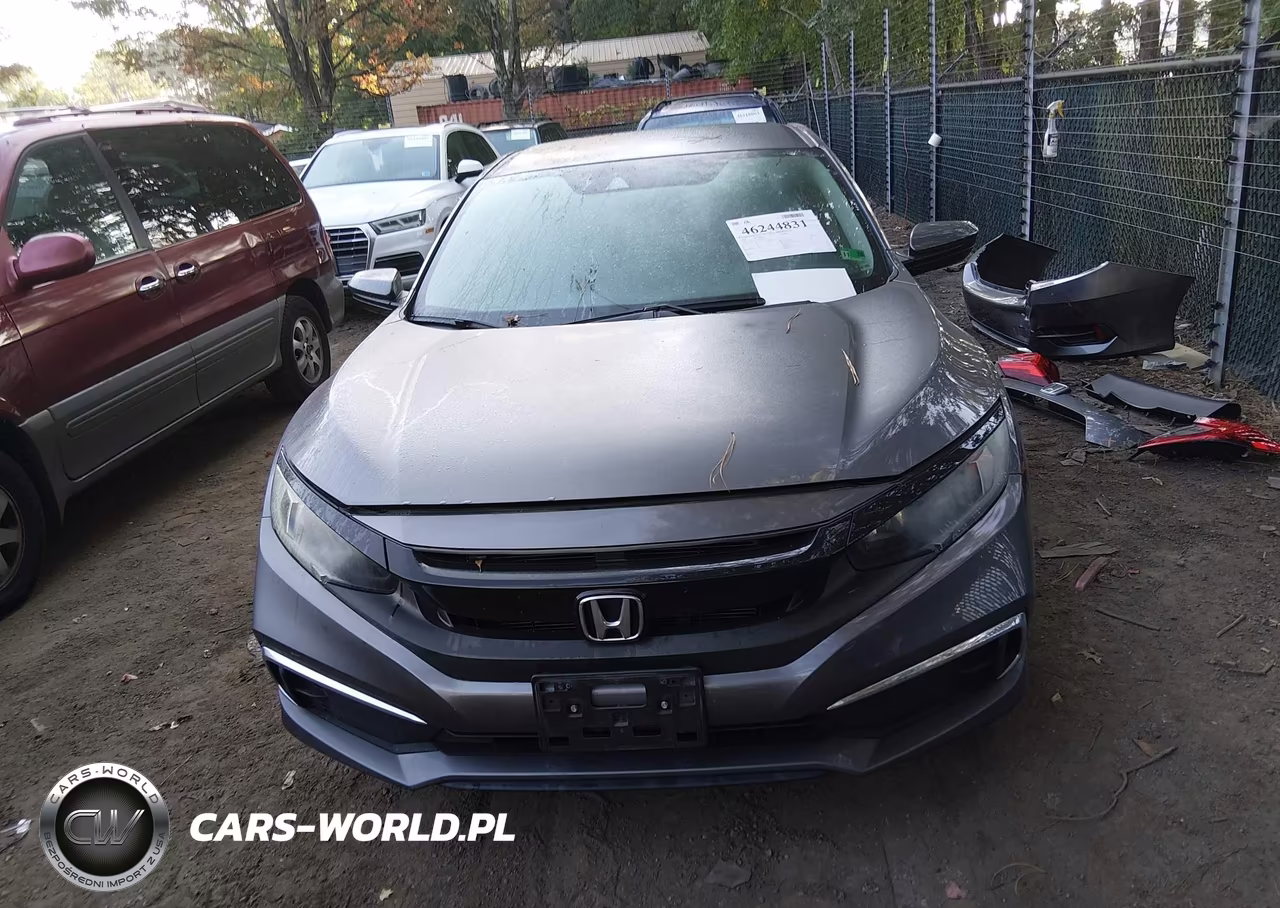2019 Honda Civic Lx VIN:19XFC2F62KE027042 - 13