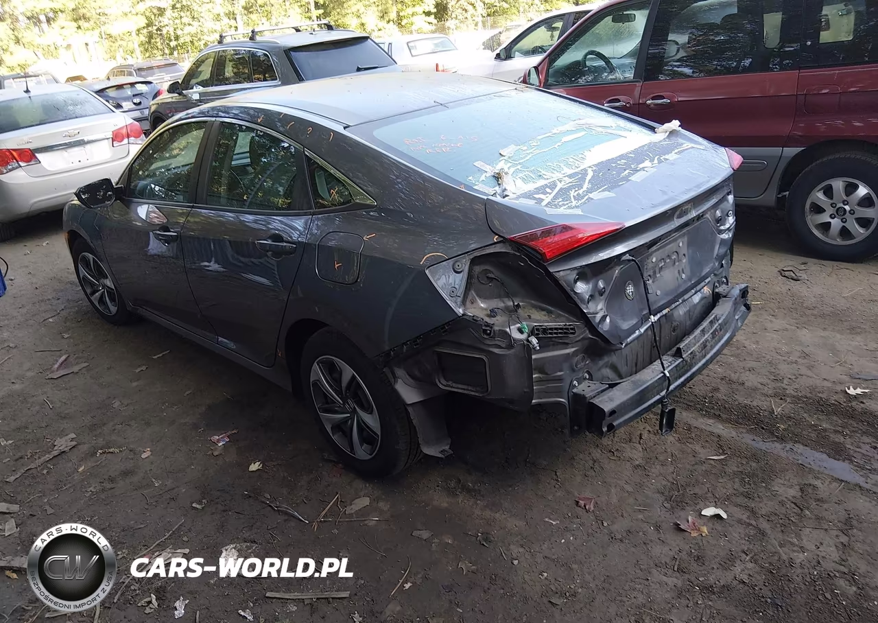 2019 Honda Civic Lx VIN:19XFC2F62KE027042 - 3