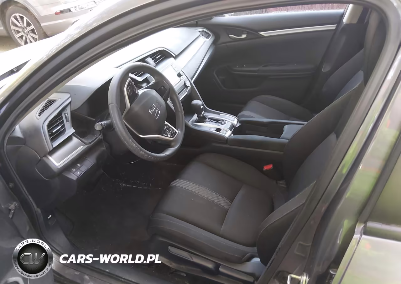 2019 Honda Civic Lx VIN:19XFC2F62KE027042 - 5