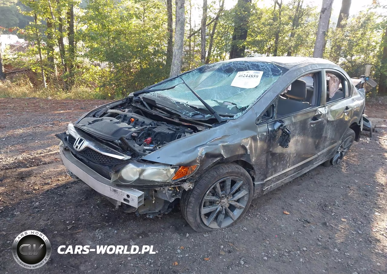 2009 Honda Civic Lx VIN:2HGFA16589H370171 - 2