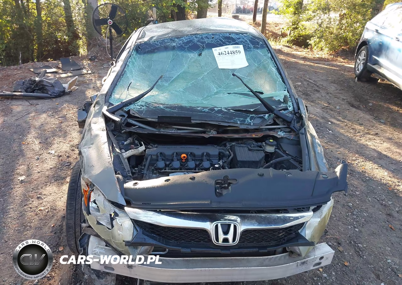 2009 Honda Civic Lx VIN:2HGFA16589H370171 - 6