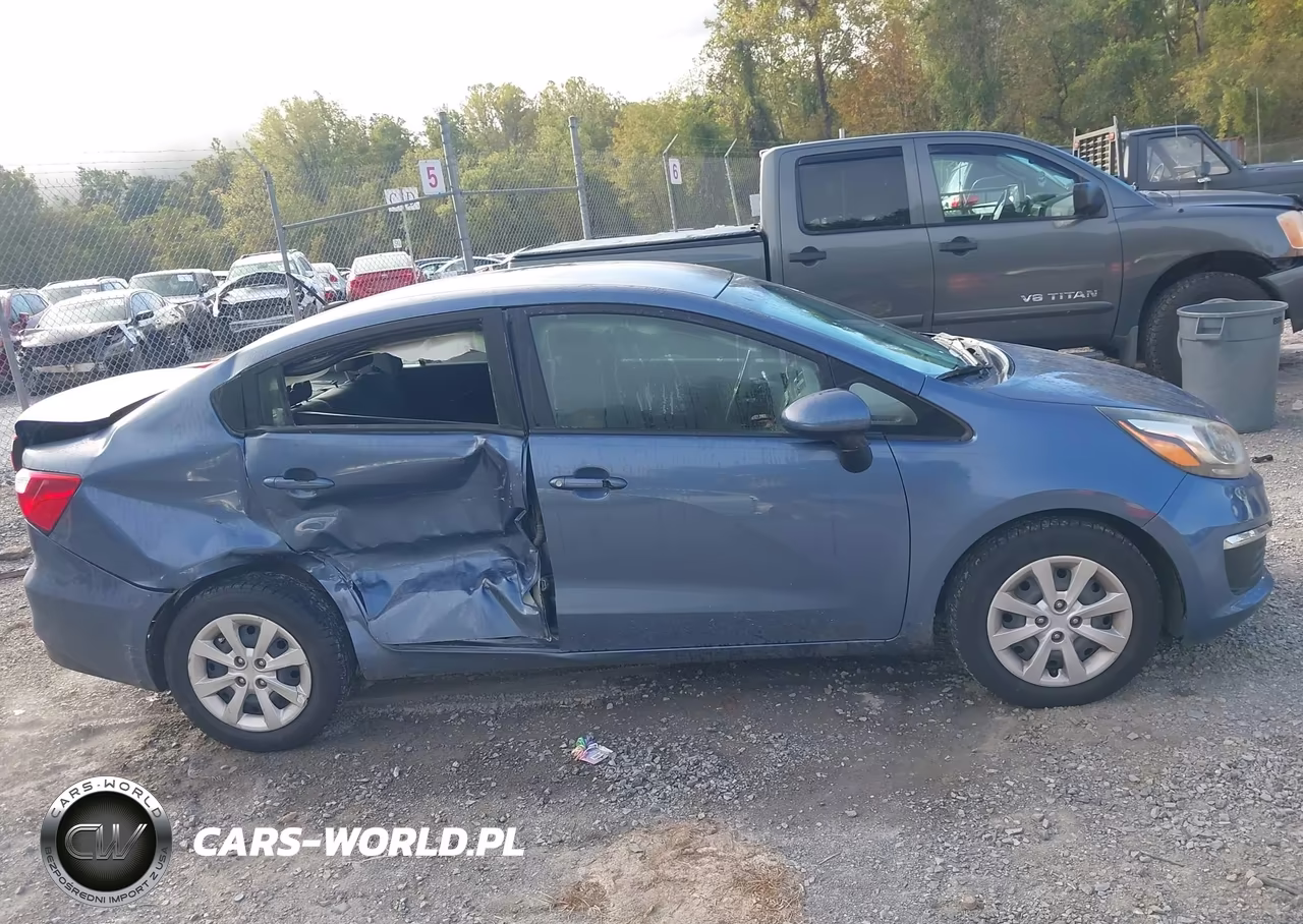 2016 Kia Rio Lx VIN:KNADM4A35G6650937 - 13