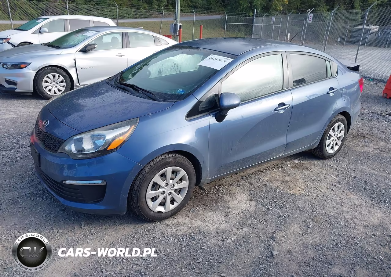 2016 Kia Rio Lx VIN:KNADM4A35G6650937 - 2