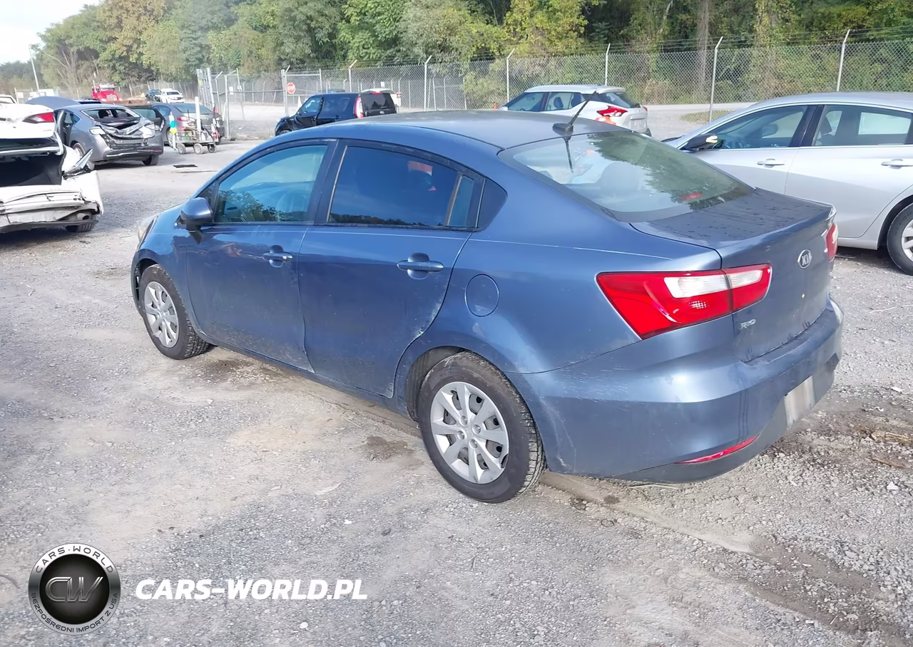 2016 Kia Rio Lx VIN:KNADM4A35G6650937 - 3