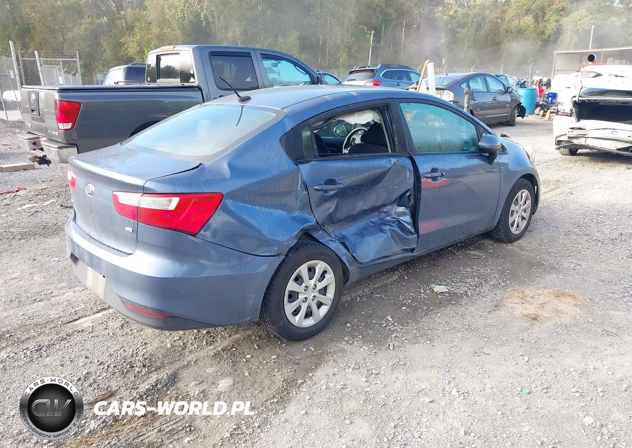 2016 Kia Rio Lx VIN:KNADM4A35G6650937 - 4