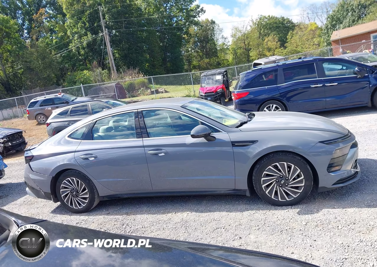 2024 Hyundai Sonata Hybrid Sel VIN:KMHL34JJ8RA093386 - 13