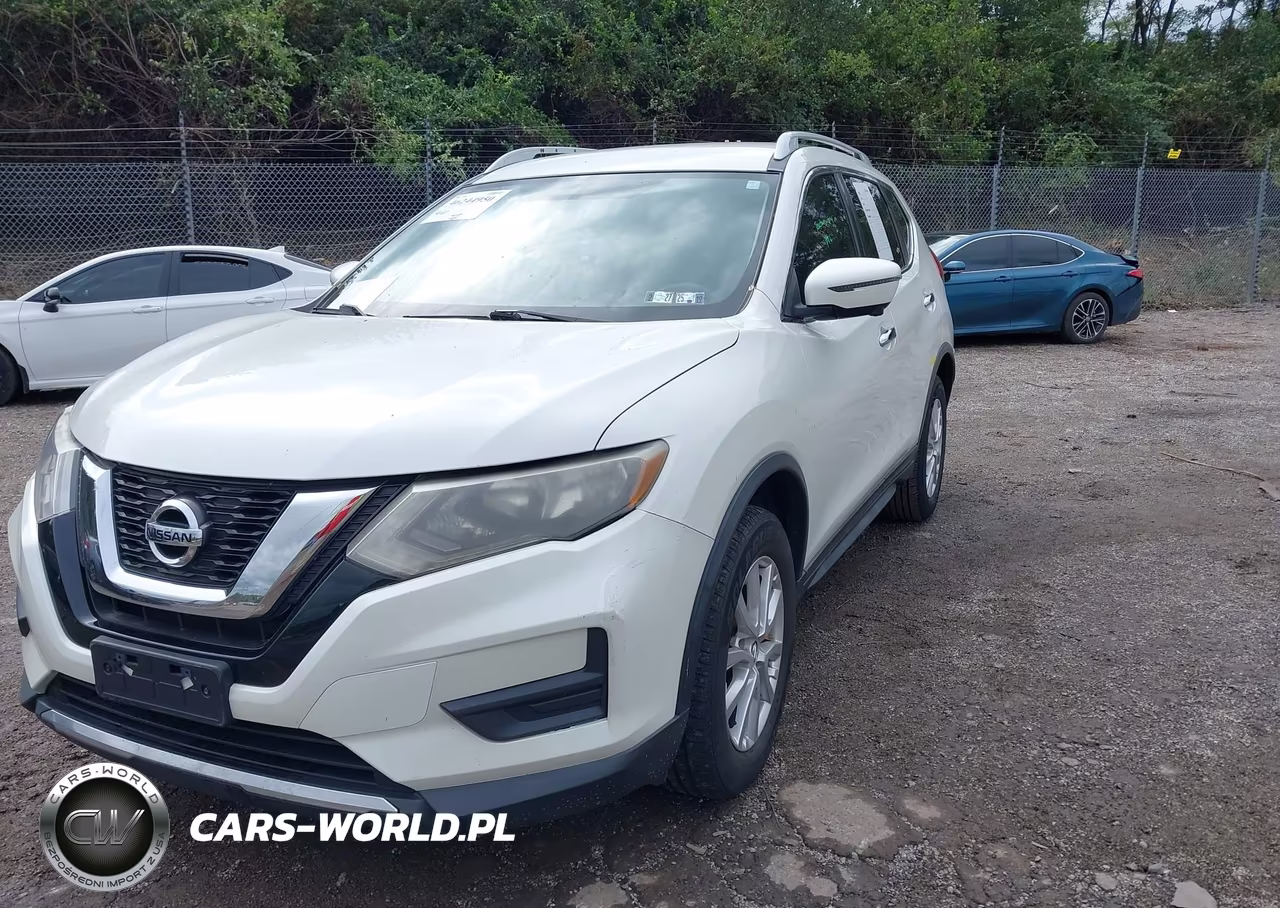 2017 Nissan Rogue Sv VIN:KNMAT2MV5HP559981 - 2