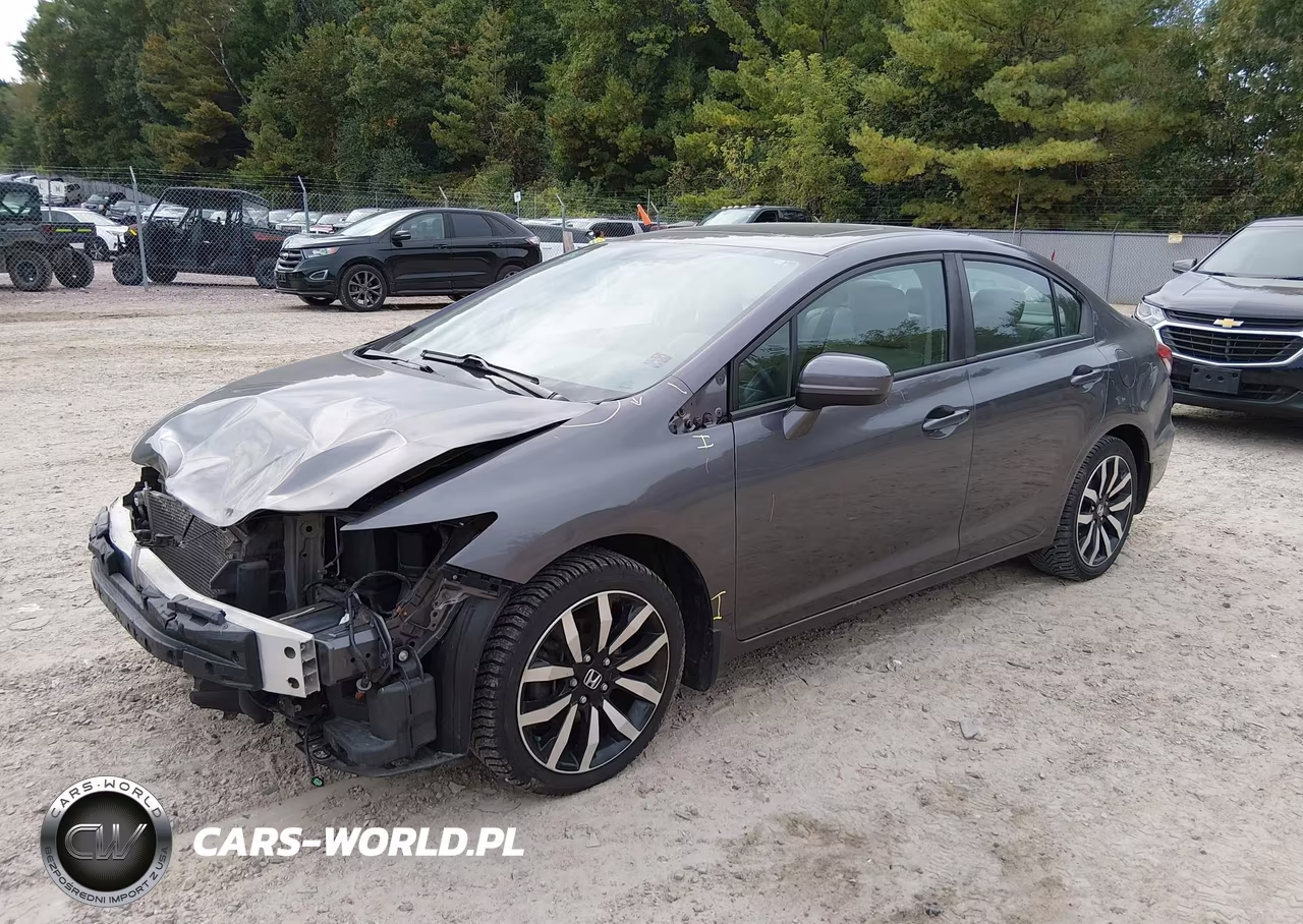 2014 Honda Civic Ex-L VIN:19XFB2F94EE025228 - 2