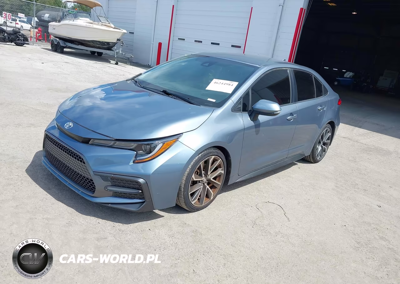 2020 Toyota Corolla Se VIN:JTDS4RCE2LJ016188 - 2