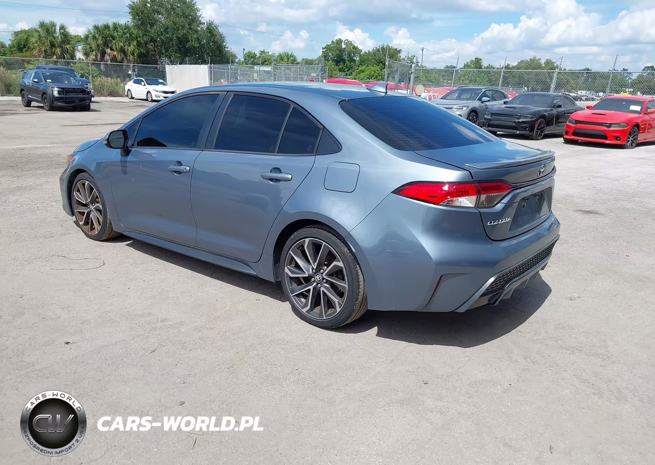 2020 Toyota Corolla Se VIN:JTDS4RCE2LJ016188 - 3